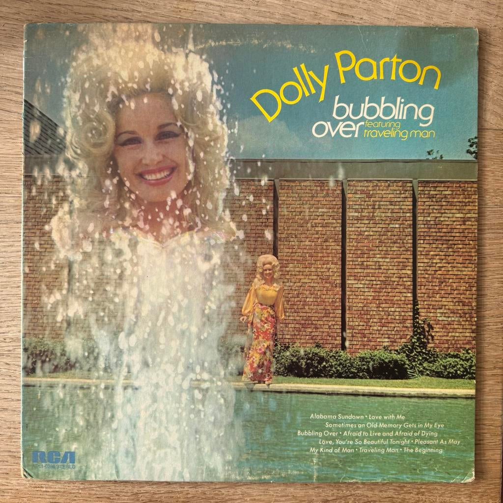Dolly Parton - Bubbling Over Vinyl LP 1973 Dynapress RCA OG, Cd's en Dvd's, Ophalen of Verzenden, Gebruikt, 12 inch