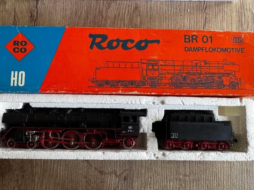 Roco H0 BR 01 173 DB – 2-rail gelijkstroom – originele doos, Gebruikt, Ophalen of Verzenden, Roco, Analoog
