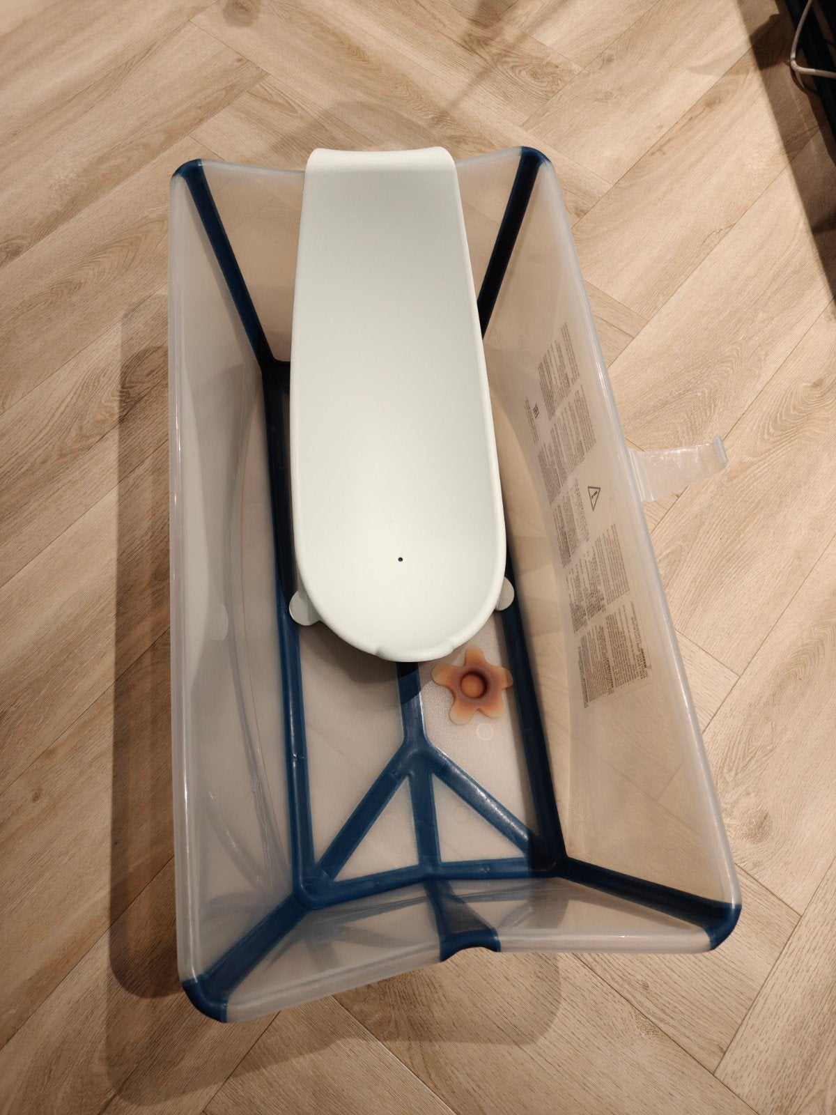 Stokke Flexibath, Ophalen, Badje