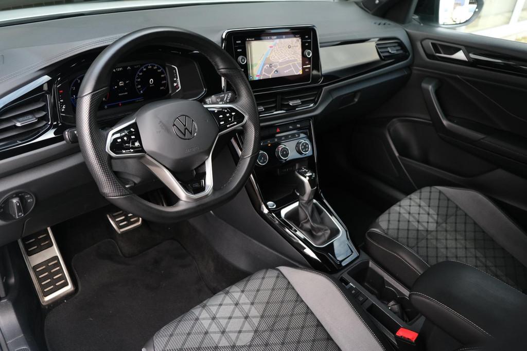 Volkswagen T-Roc 1.5 TSI 2x R-Line DSG Facelift Black Virtua, Auto's, 4 cilinders, 150 pk, Wit, Origineel Nederlands