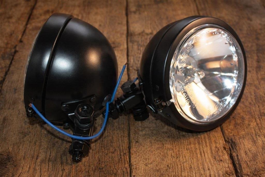Zwarte Spotlights - 120 mm - E-Keur - per paar - verstralers, Ophalen of Verzenden, Nieuw