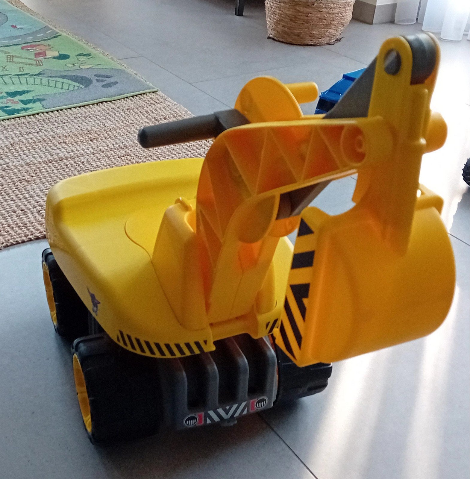 Big power worker maxi graafmachine, Ophalen, Zo goed als nieuw
