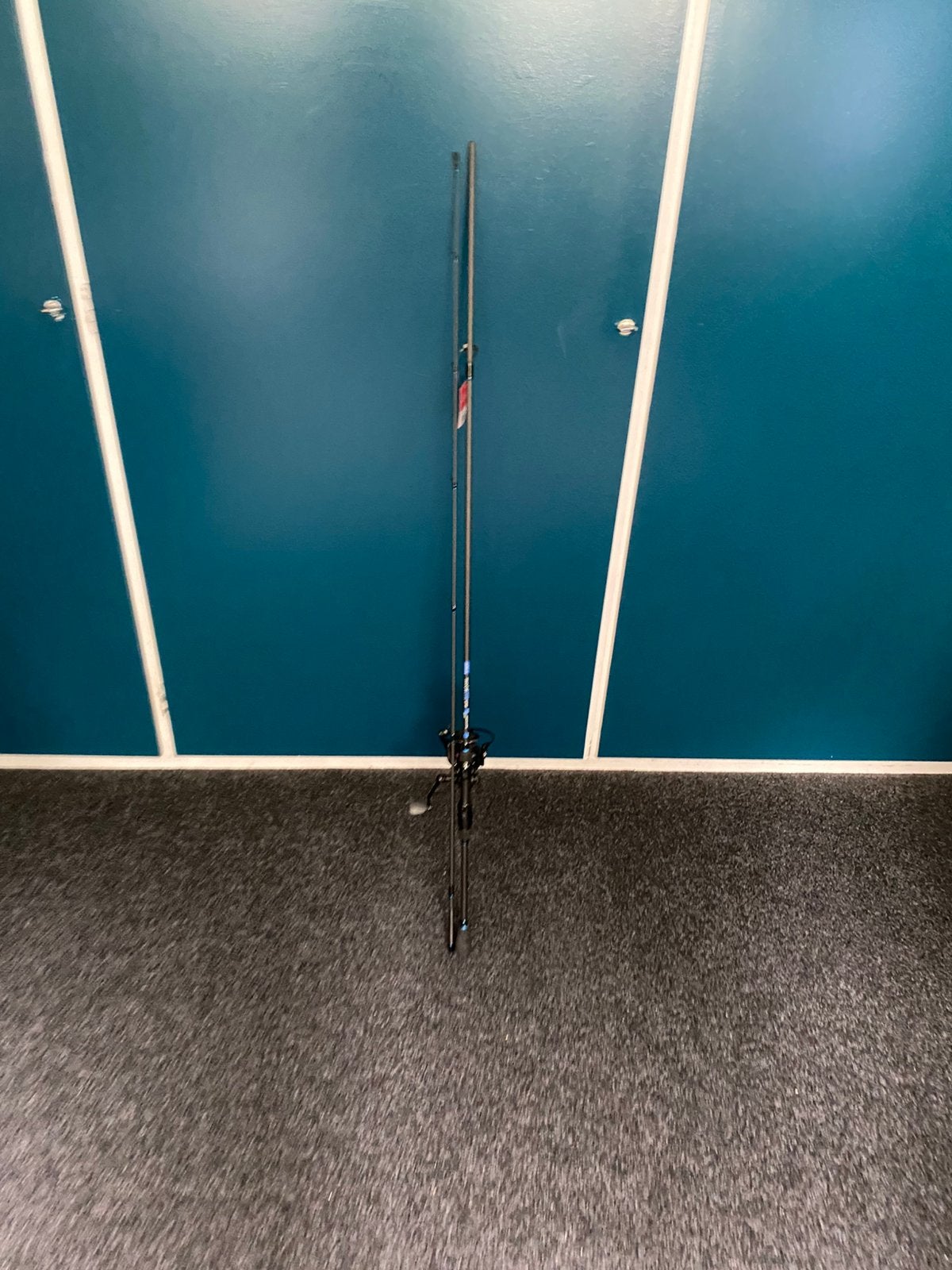 Complete snoekbaars set 2.3m 0-25gr incl gevlochten draad, Nieuw, S, H, Complete set
