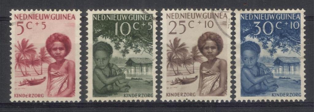 Nieuw Guinea (4) - kinderzorg, Verzenden, Nieuw-Guinea