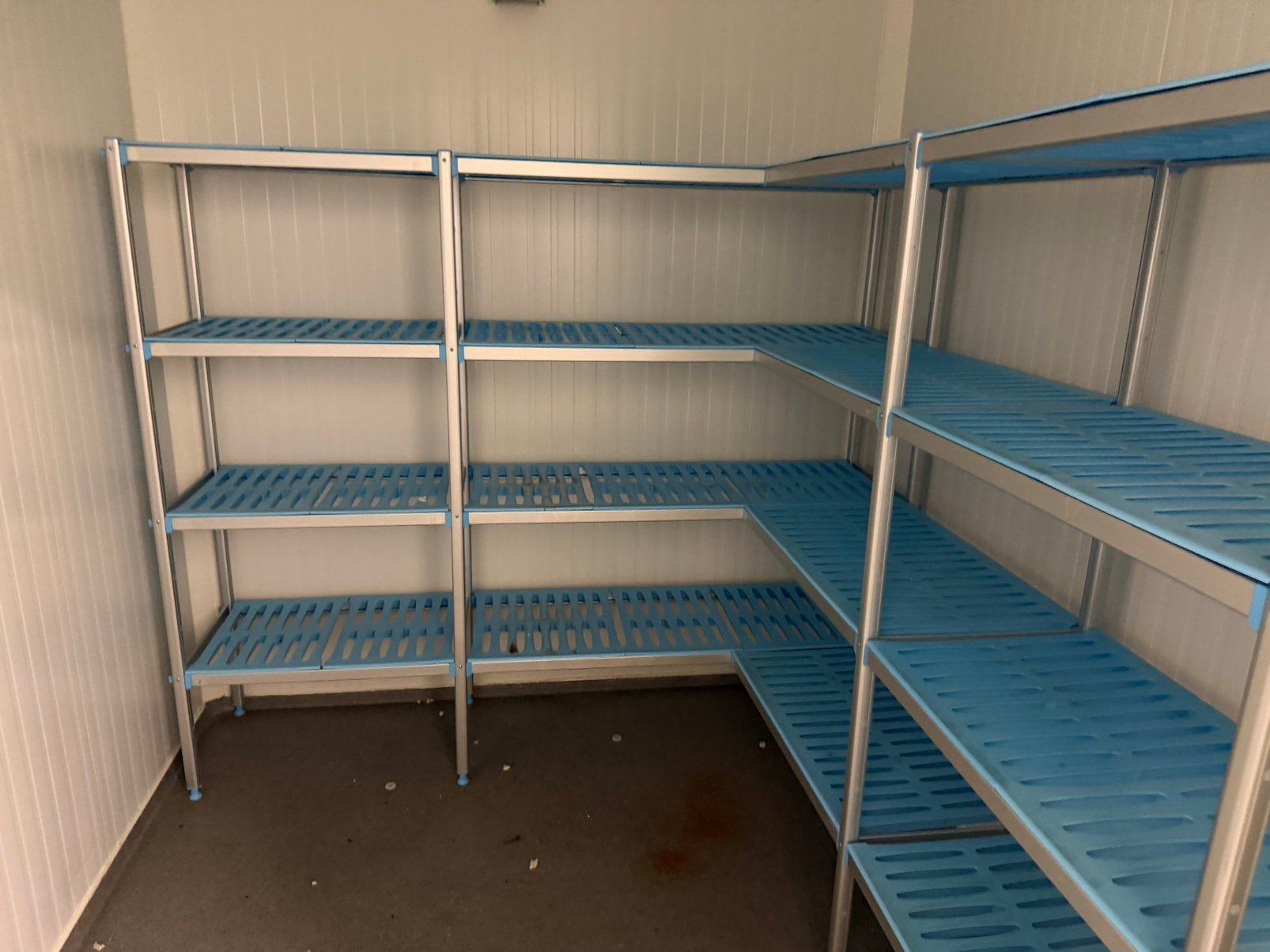 Koelcel rekken rea stellingen schappen werktafel, Ophalen