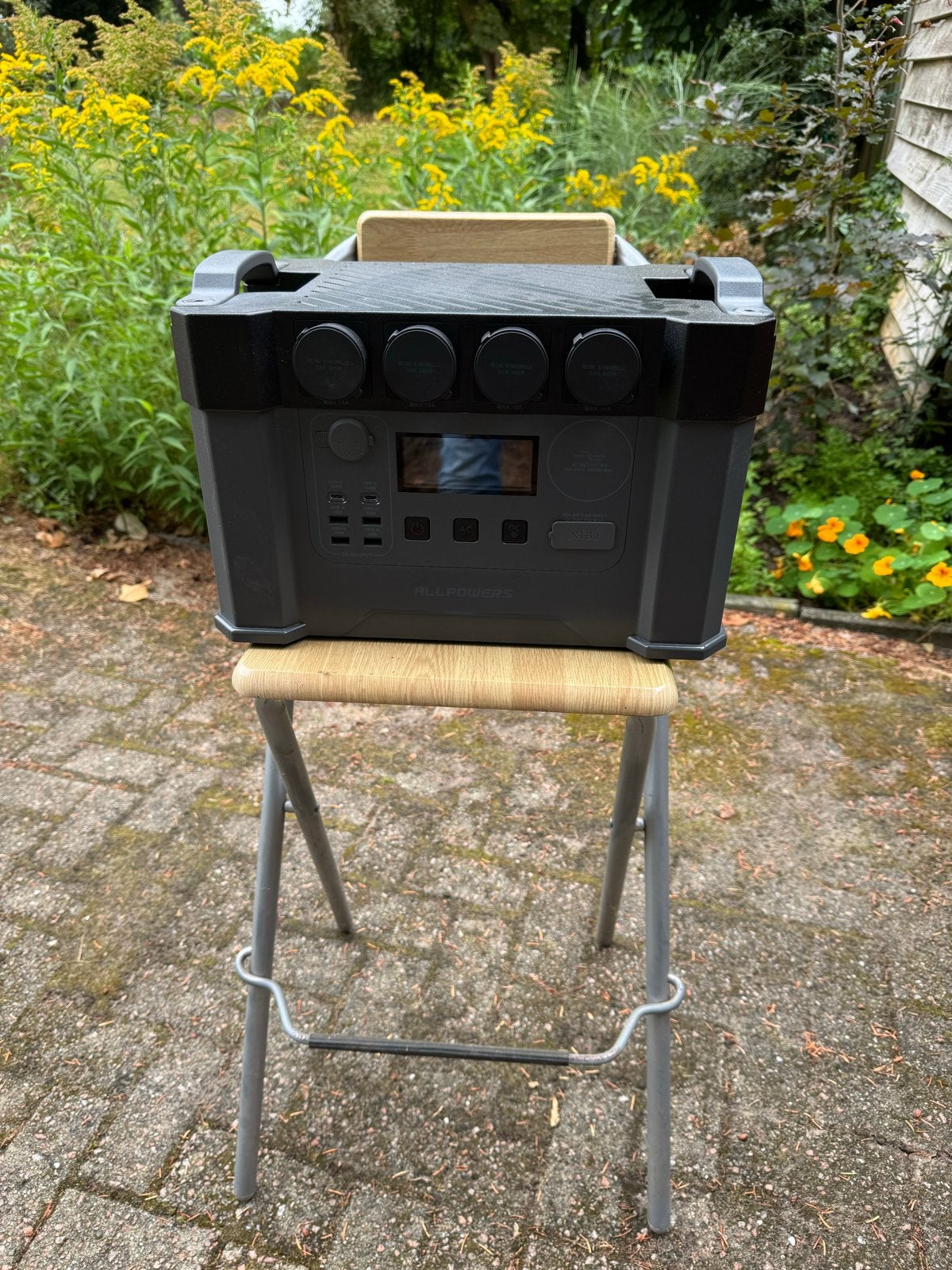 ALLPOWERS Powerstation met opvouwbaar zonnepaneel, Ophalen, Zo goed als nieuw