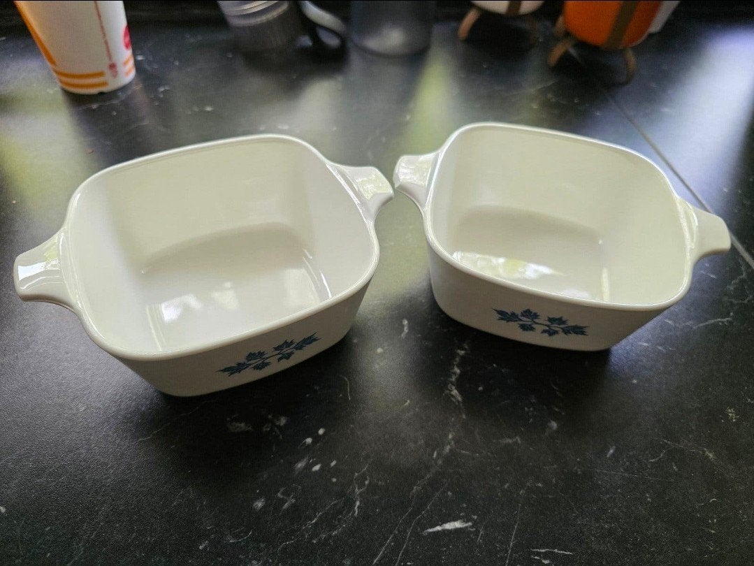 Vintage Pyroflam Schaaltjes - Set van 2 (Made in NL), Ophalen of Verzenden