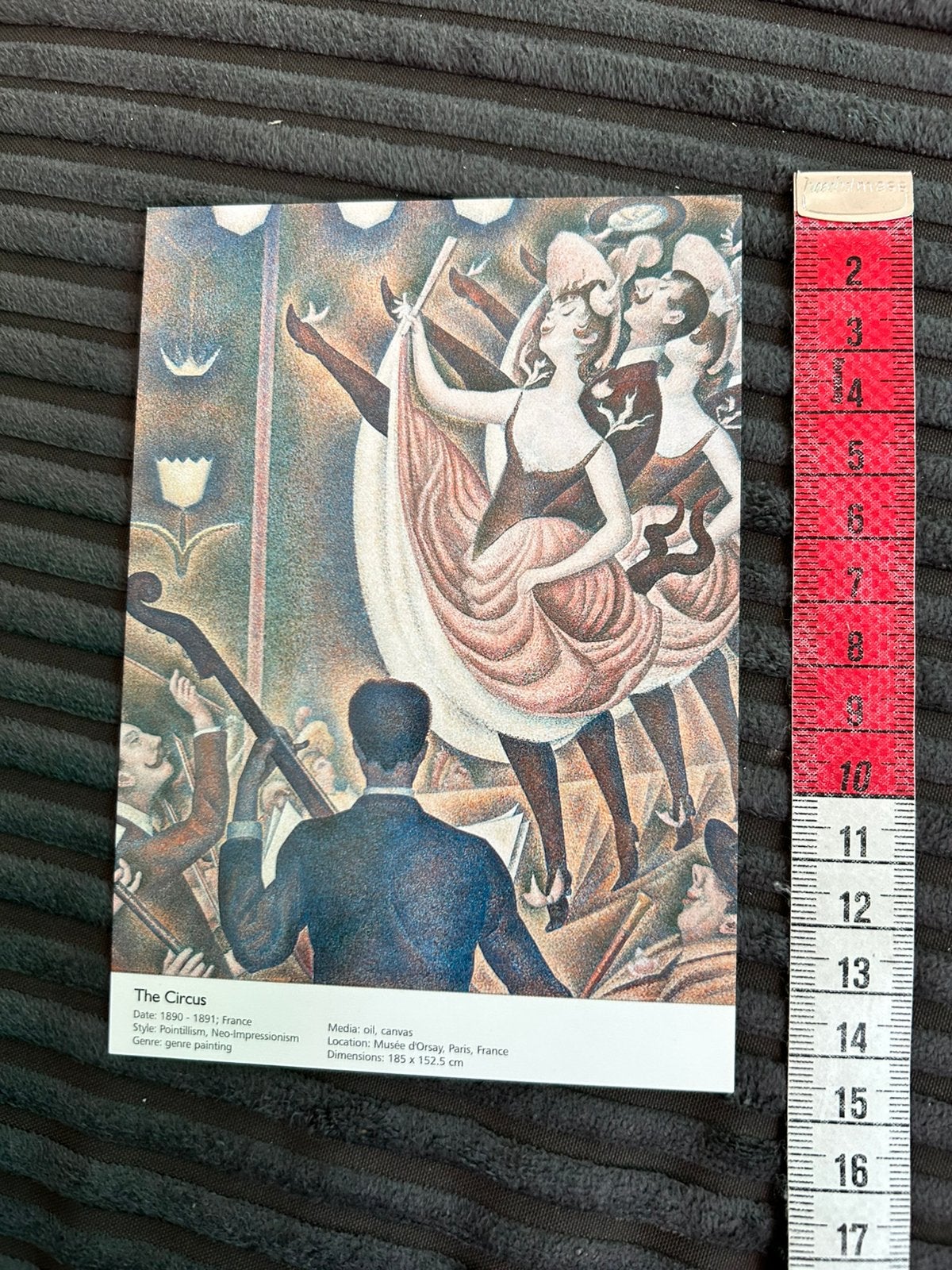 A.54. Kunstkaart Georges Seurat, Ophalen of Verzenden, 1980 tot heden