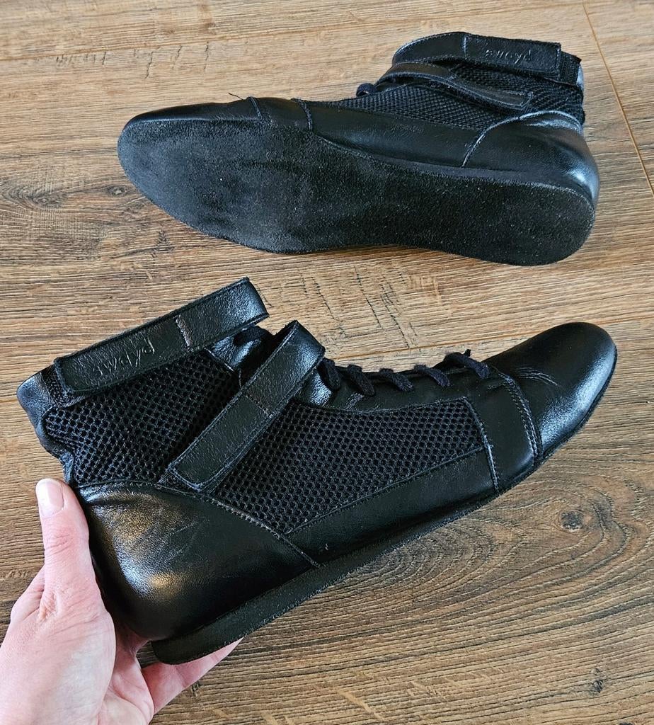 Dansschoenen maat 41, Ophalen of Verzenden, Zo goed als nieuw, Zwart