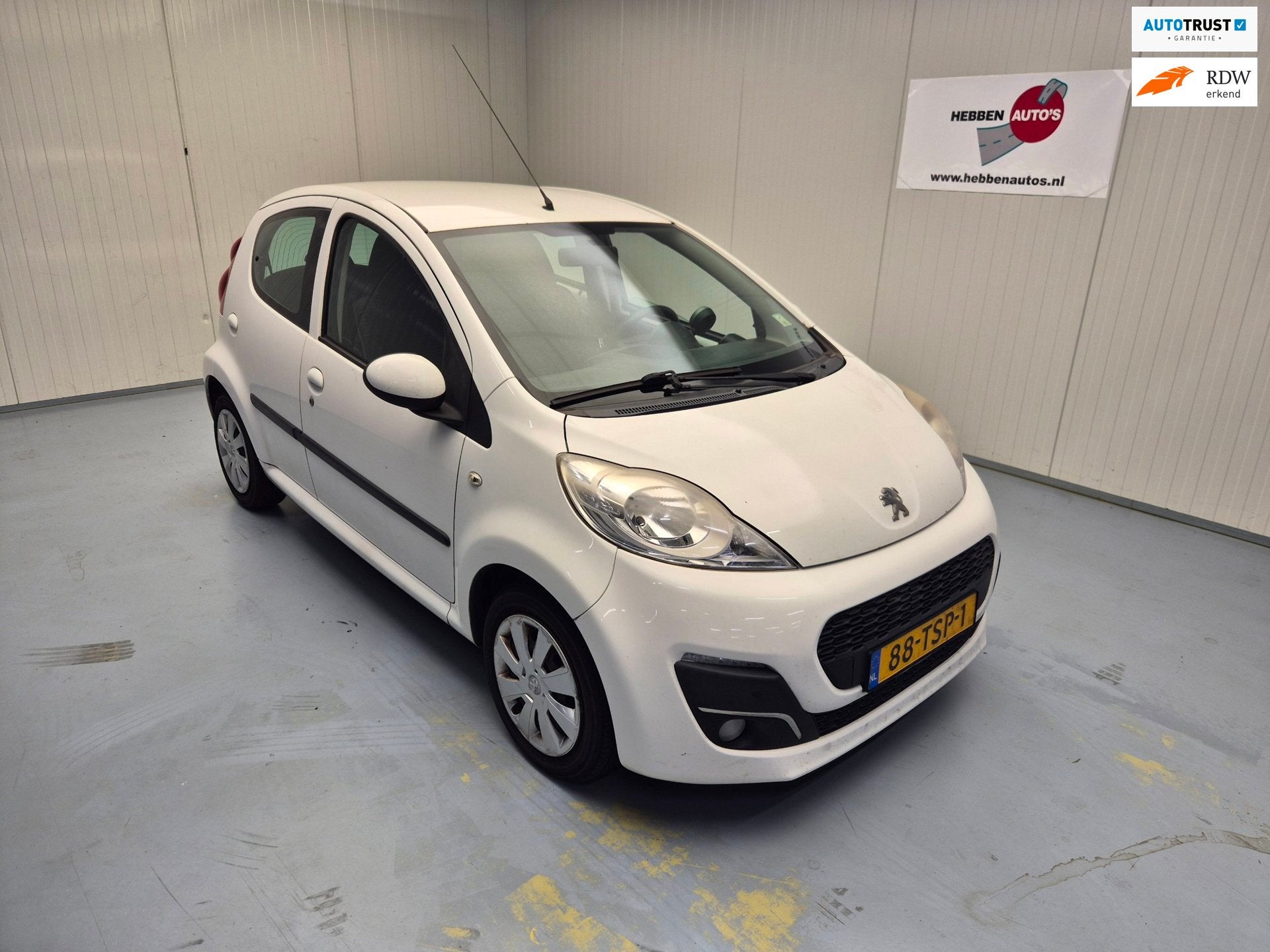 Peugeot 107 1.0 Active, Auto's, Peugeot, Voorwielaandrijving, Euro 5, Gebruikt, 4 stoelen