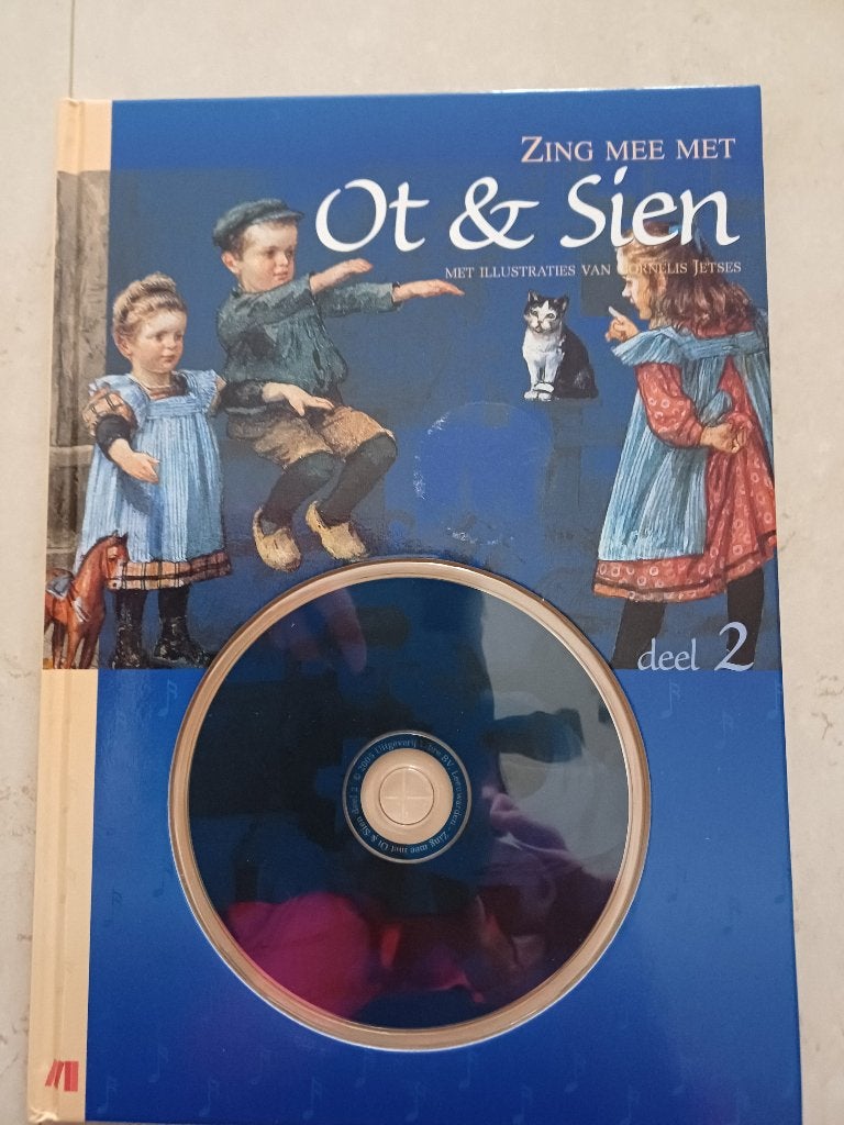 Boek en CD zing mee met Ot en Sien deel 2, Boeken, Ophalen of Verzenden, Zo goed als nieuw, Fictie algemeen