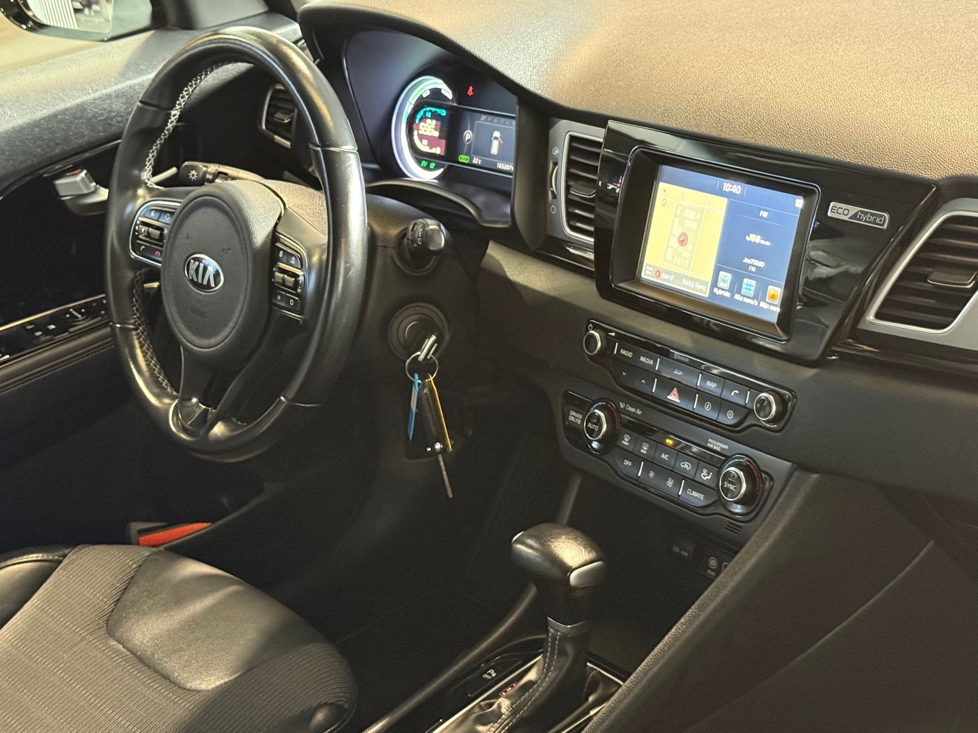 Kia Niro 1.6 GDi Hybrid First Edition Navi Cruise Airco Came, Auto's, Dealer onderhouden, Gebruikt, Euro 6, Blauw