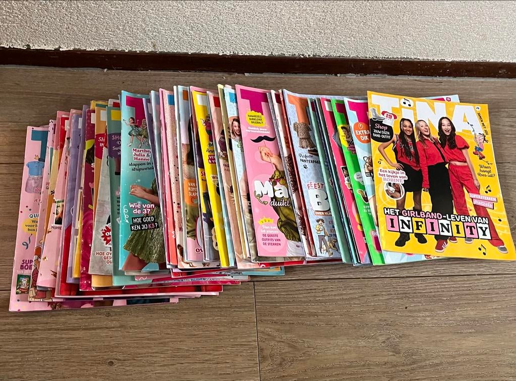 Tina’s uit 2015-2025, 168 stuks, Ophalen, Gelezen, Damesbladen
