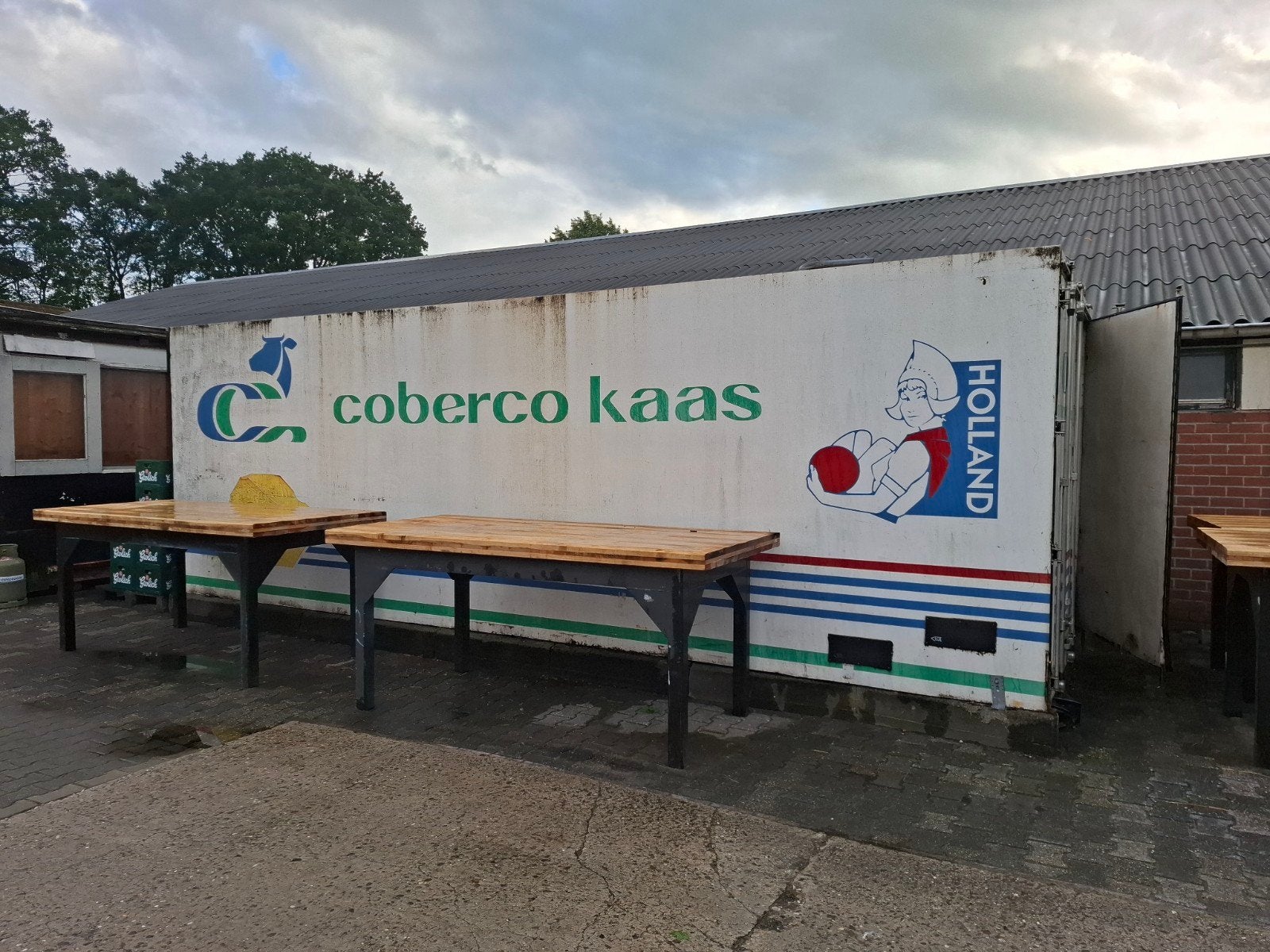 Container keet opslag ruimte opbouw koel trailer bouw, Eén persoon, Ticket of Toegangskaart