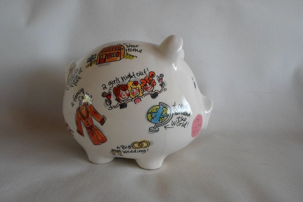 Blond Amsterdam Piggy Bank, Verzamelen, Ophalen of Verzenden, Zo goed als nieuw, Steen, Aardewerk of Keramiek, Dier