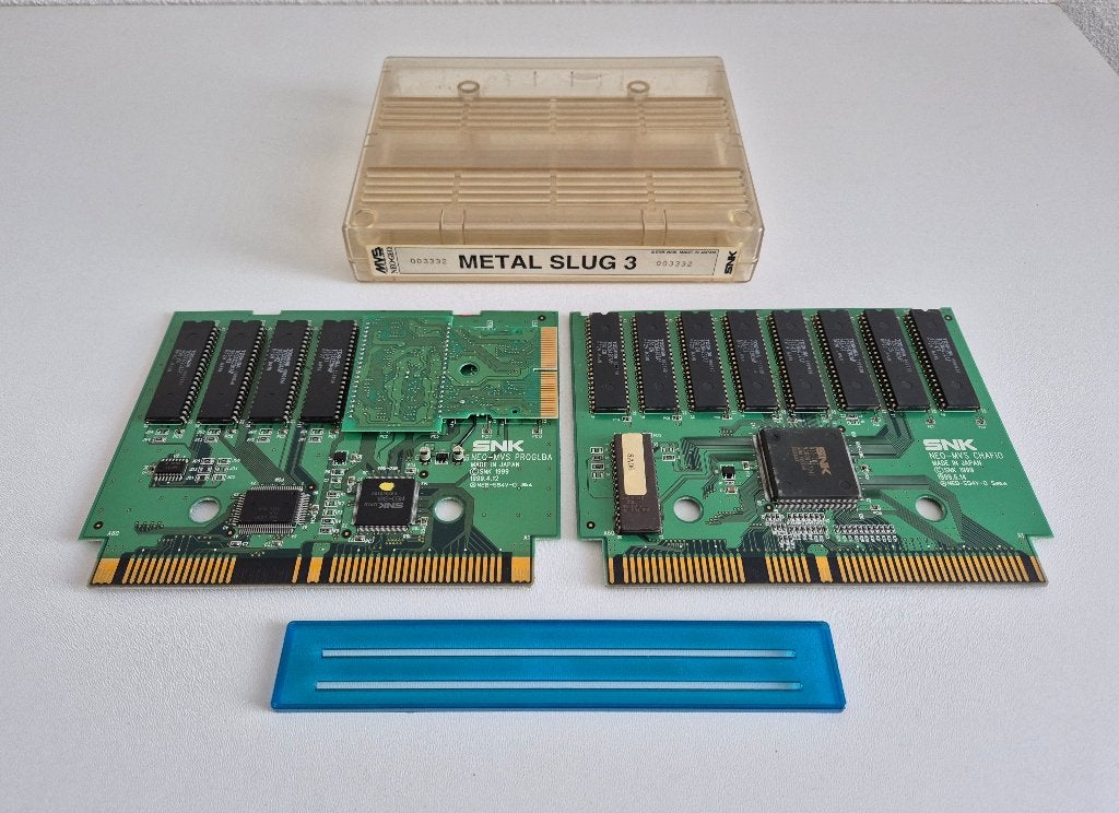 Metal Slug 3 SNK Neo Geo MVS Video Game Arcade Cartridge, Avontuur en Actie, Gebruikt, 1 speler, Ophalen of Verzenden