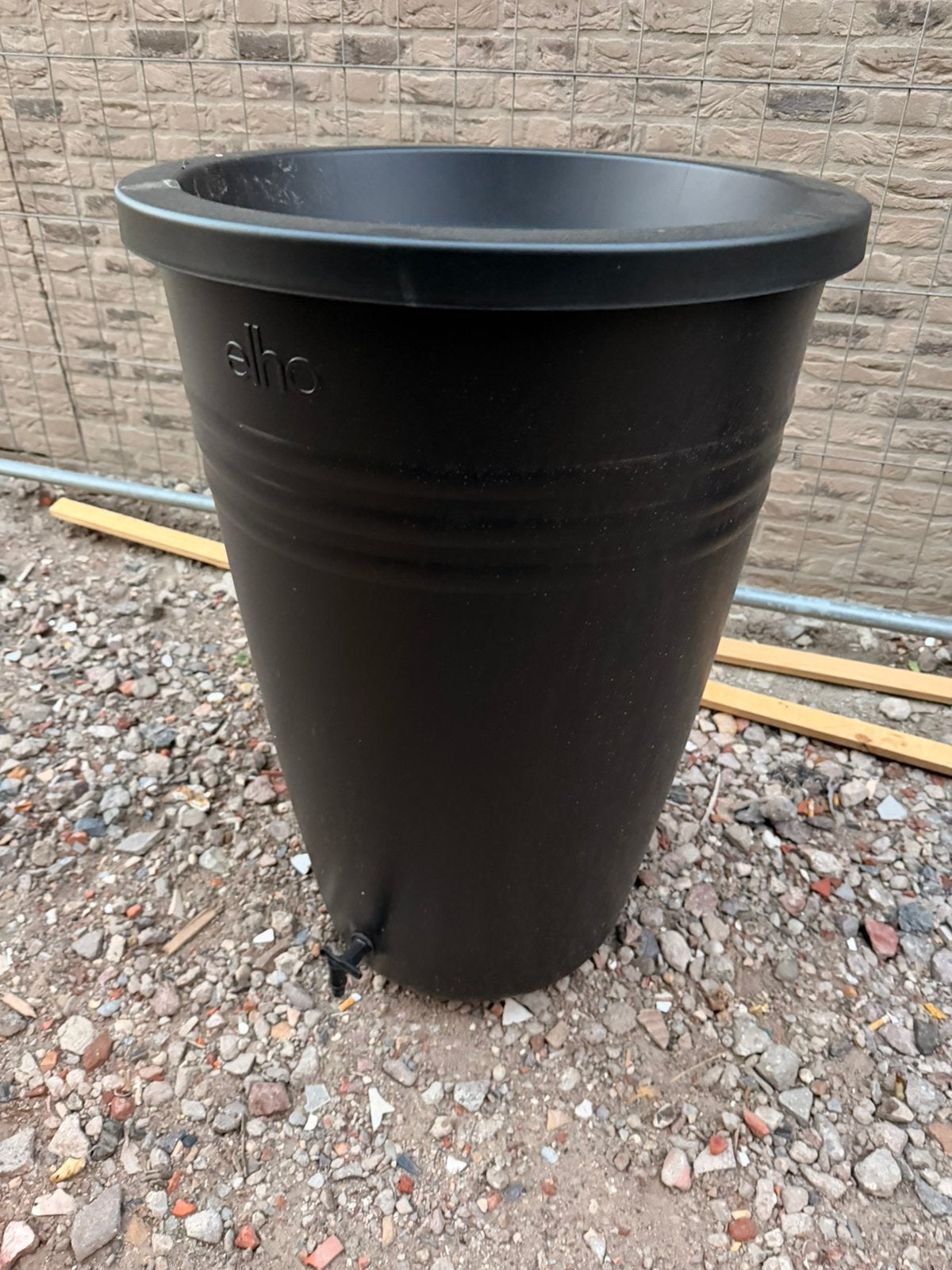 Elho regenton 200L met plantenbak, Ophalen, Kunststof, Met kraantje, 150 liter of meer