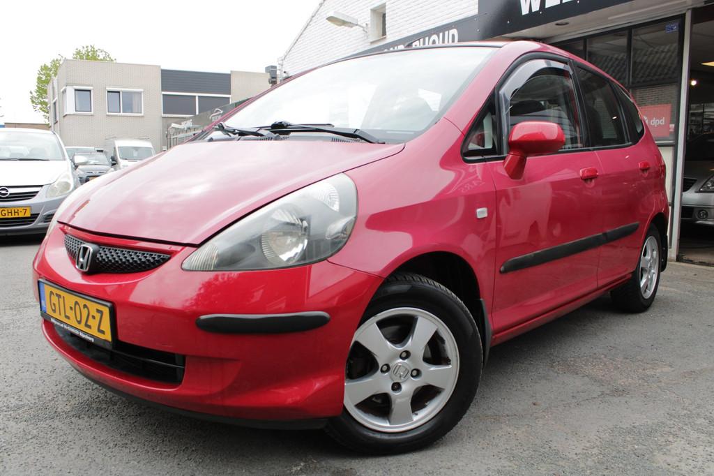 Honda JAZZ 1.2 S | Airco | Elec ramen, Voorwielaandrijving, Stof, Gebruikt, Zwart