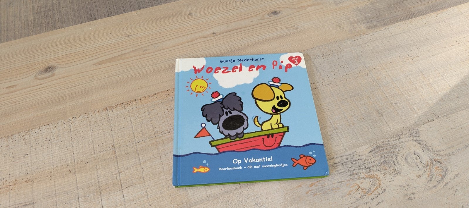 Woezel en Pip: Op Vakantie! Voorleesboek met meezing-CD, Boeken, Gelezen, Fictie algemeen, Jongen of Meisje, Ophalen of Verzenden
