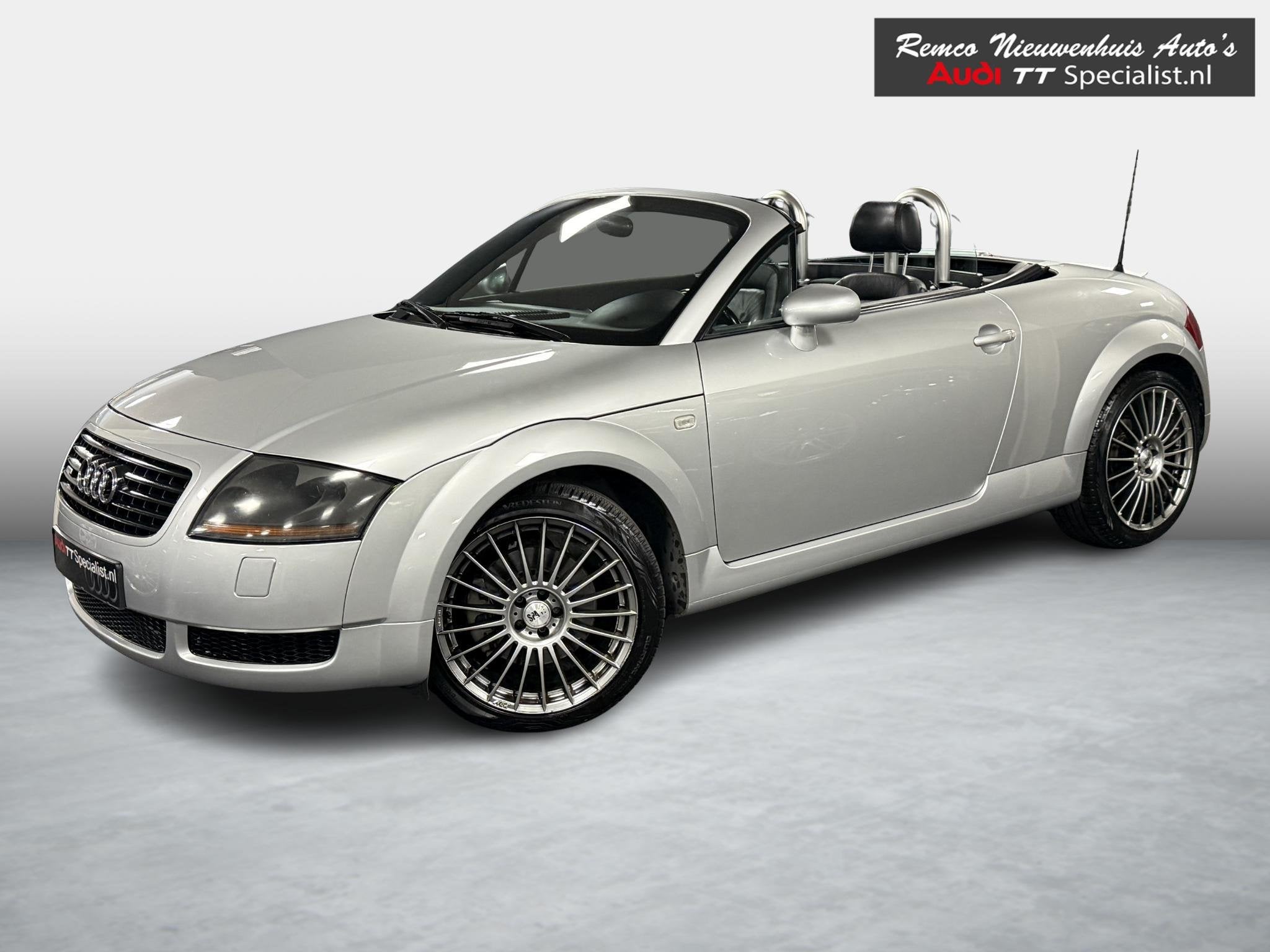 Audi TT Roadster 1.8 5V Turbo quattro 225PK Nette Staat, Auto's, Audi, TT, Gebruikt, Zwart, 4 cilinders