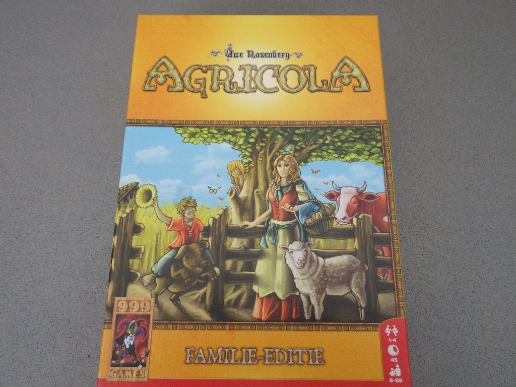 Agricola Familie editie 999 GAMES, Hobby en Vrije tijd, Gezelschapsspellen | Bordspellen, Ophalen