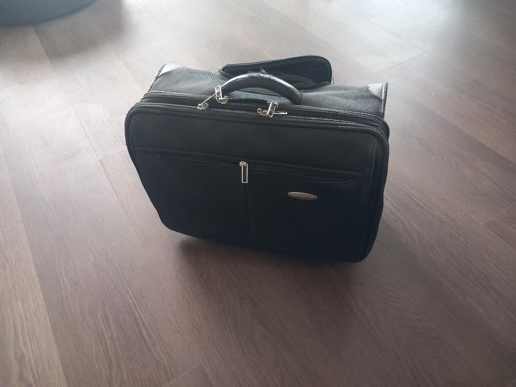 akte tas Samsonite, Sieraden, Tassen en Uiterlijk, Koffers, Ophalen, Wieltjes, Gebruikt, Hard kunststof