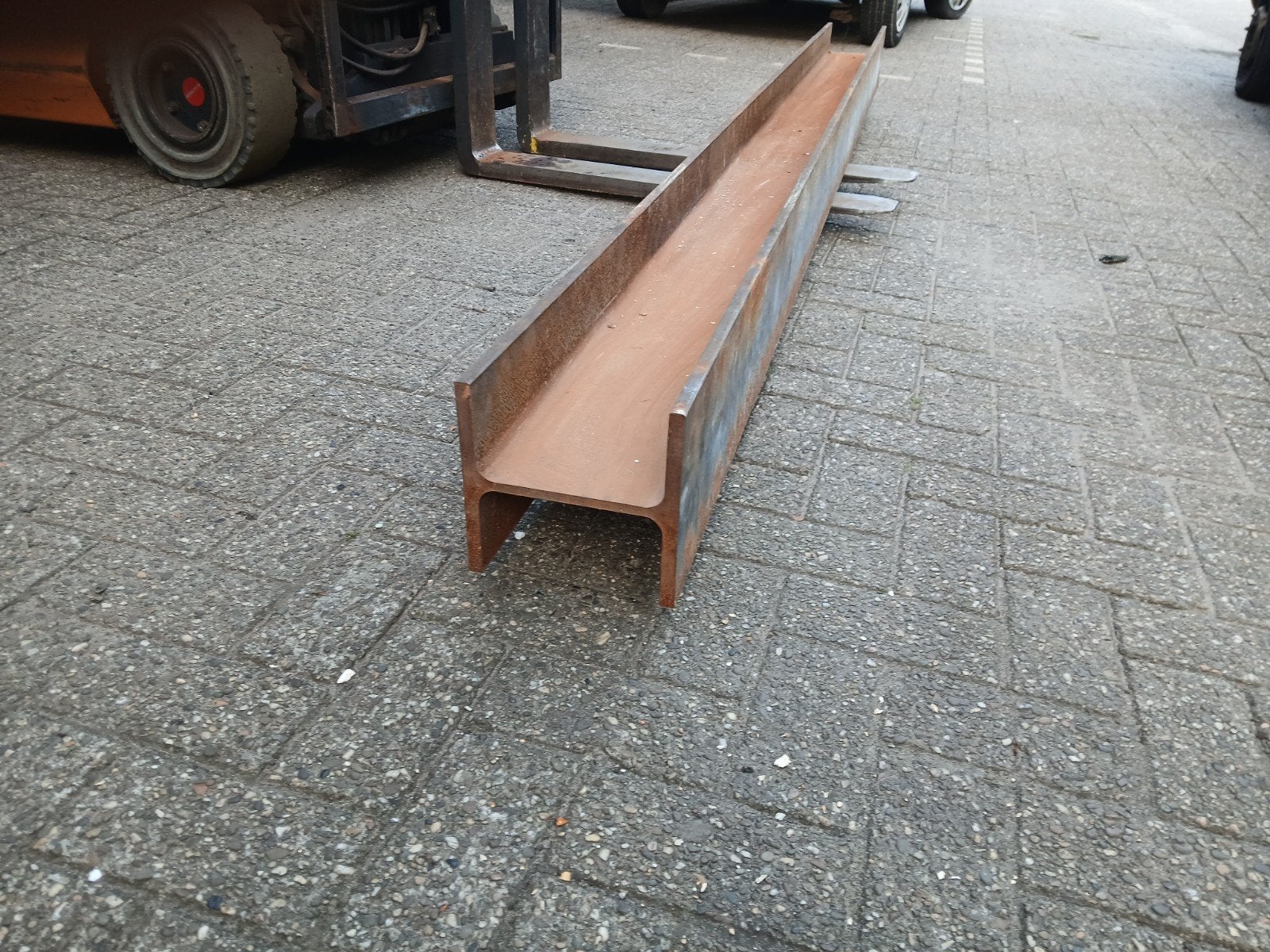 H-balk IP profiel 320 cm lang, 20x20 cm, 15mm dik, Ophalen of Verzenden, H balk profiel, 320 cm, IPE