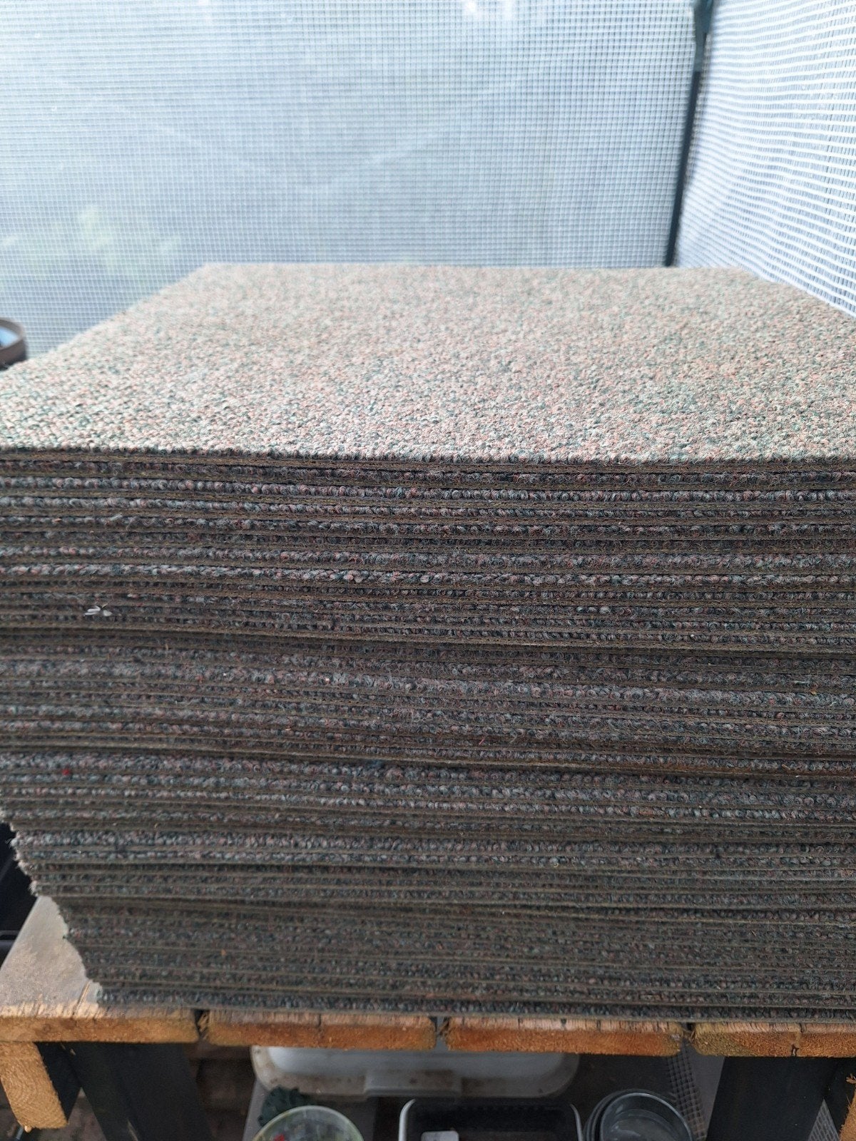 tapijttegels ruim 50 stuks, Huis en Inrichting, Ophalen, 10 tot 25 m², Tapijttegels
