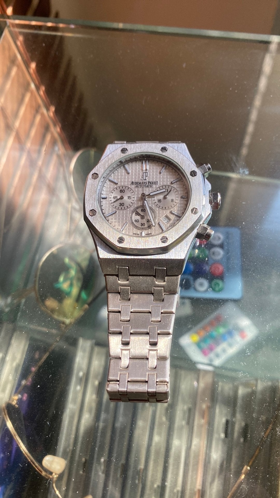 AP royal oak, Ophalen of Verzenden, Staal, Overige merken, 1960 of later