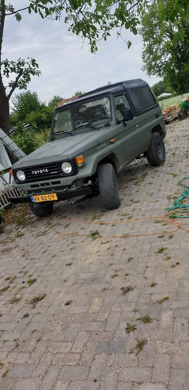 Toyota Landcruiser 4.2 DSL F/T Comm LX 4WD 1993 335dkm, Stof, 4164 cc, Toyota, Te koop