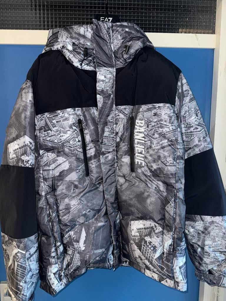 Nieuw Banlieue jas maat M, Kleding | Heren, Jassen | Winter, Ophalen of Verzenden, Zo goed als nieuw, Maat 48/50 (M), Zwart
