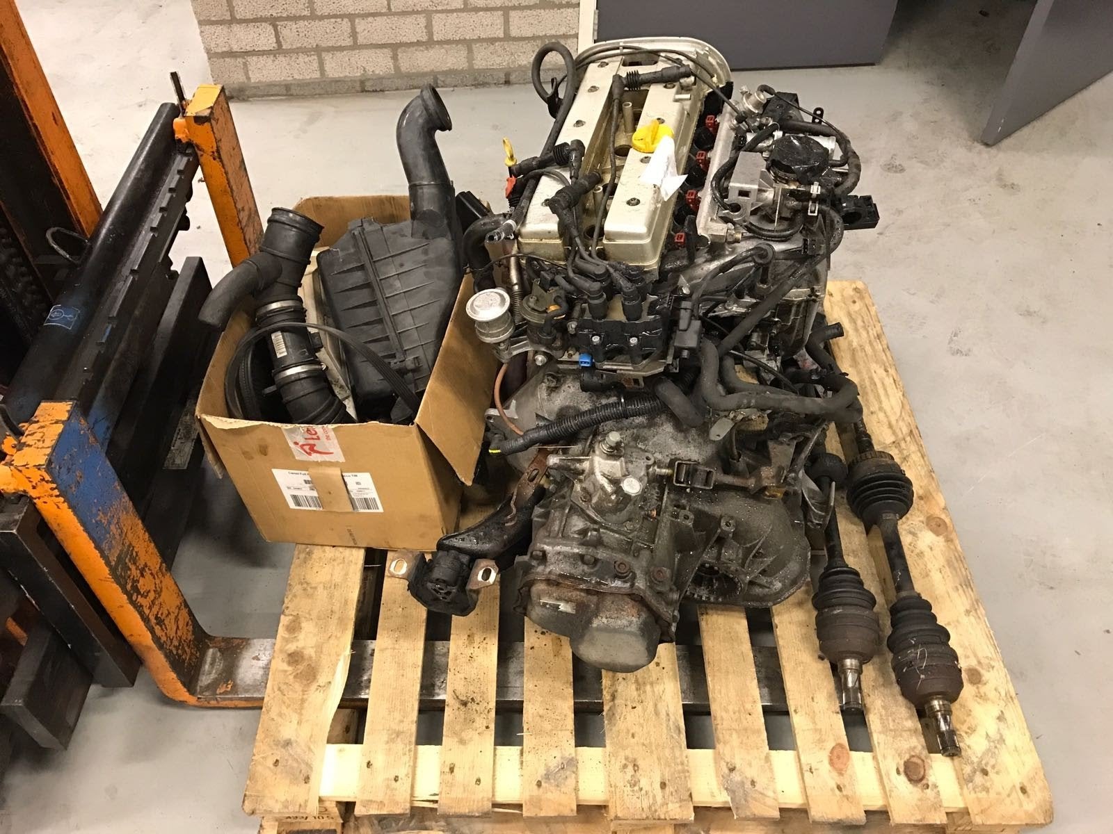 Opel Z20 motor, Auto-onderdelen, Motor en Toebehoren, Ophalen, Opel