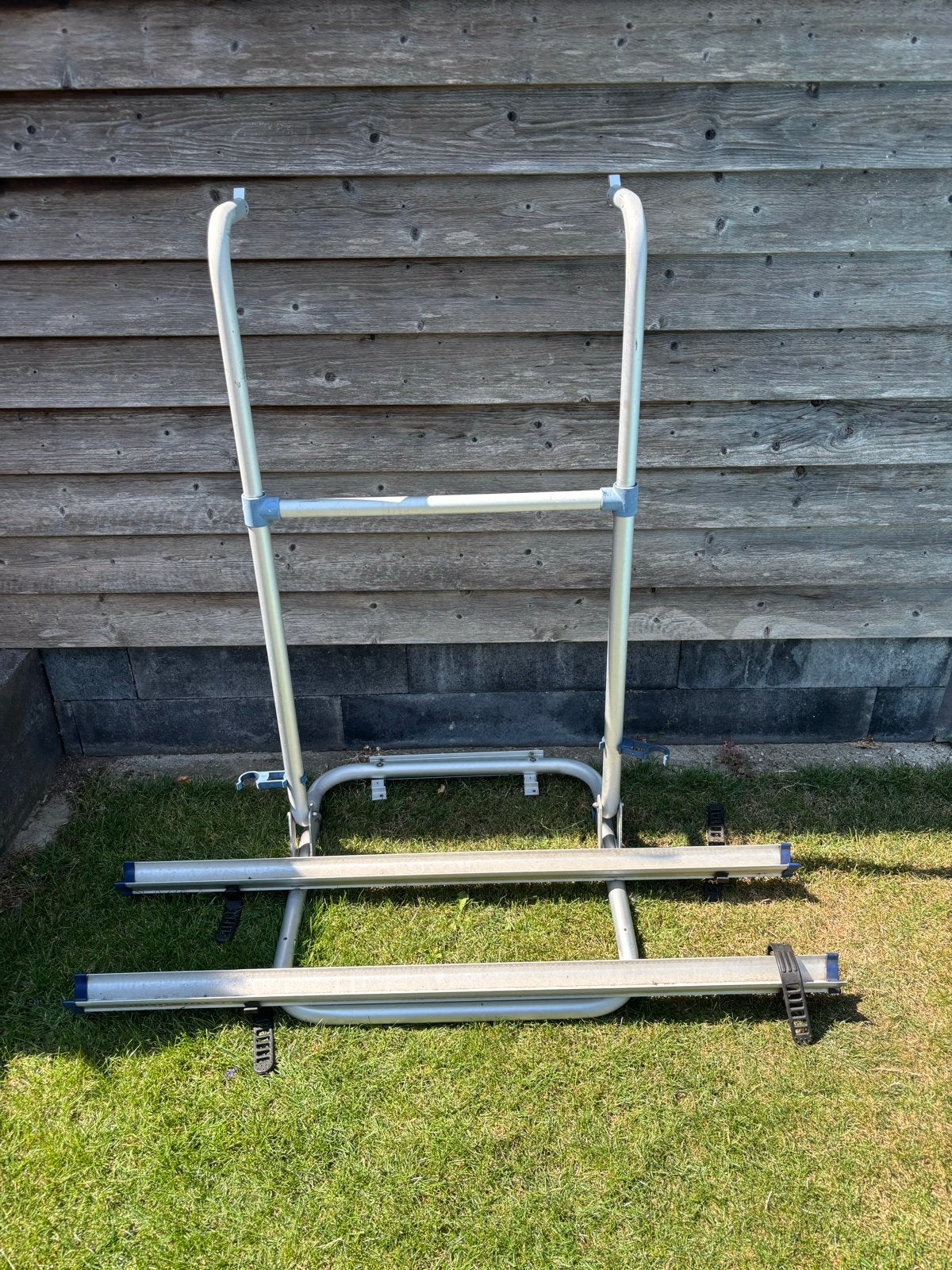 Thule / Fiamma Omni-bike+ fietsdrager voor camper/caravan, Ophalen, 2 fietsen, Gebruikt, Achterklepdrager