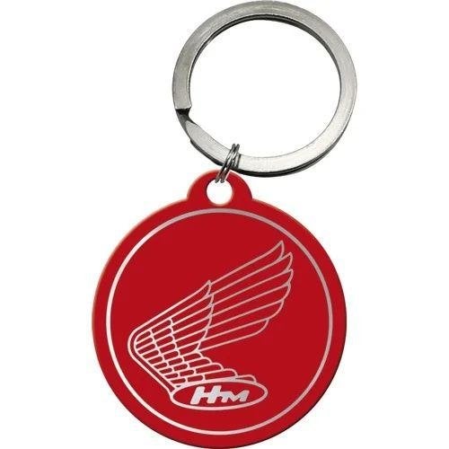 Honda logo rood reclame sleutelhanger van metaal keychain