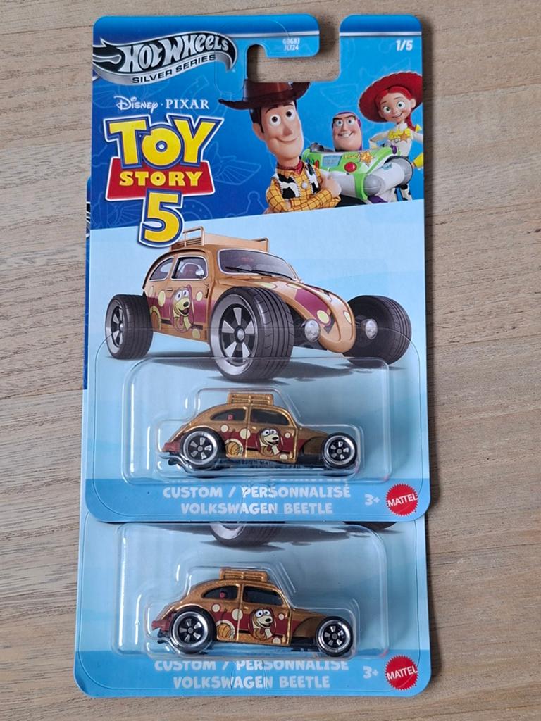 Hot Wheels Disney Pixar Toy Story 5 Custom Volkswagen Beetle, Ophalen of Verzenden, Nieuw, Auto