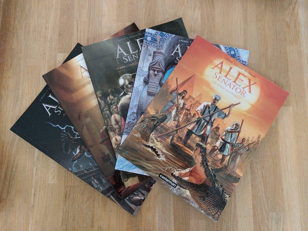 Alex Senator - 5 delen, Meerdere stripboeken, Ophalen of Verzenden, Zo goed als nieuw