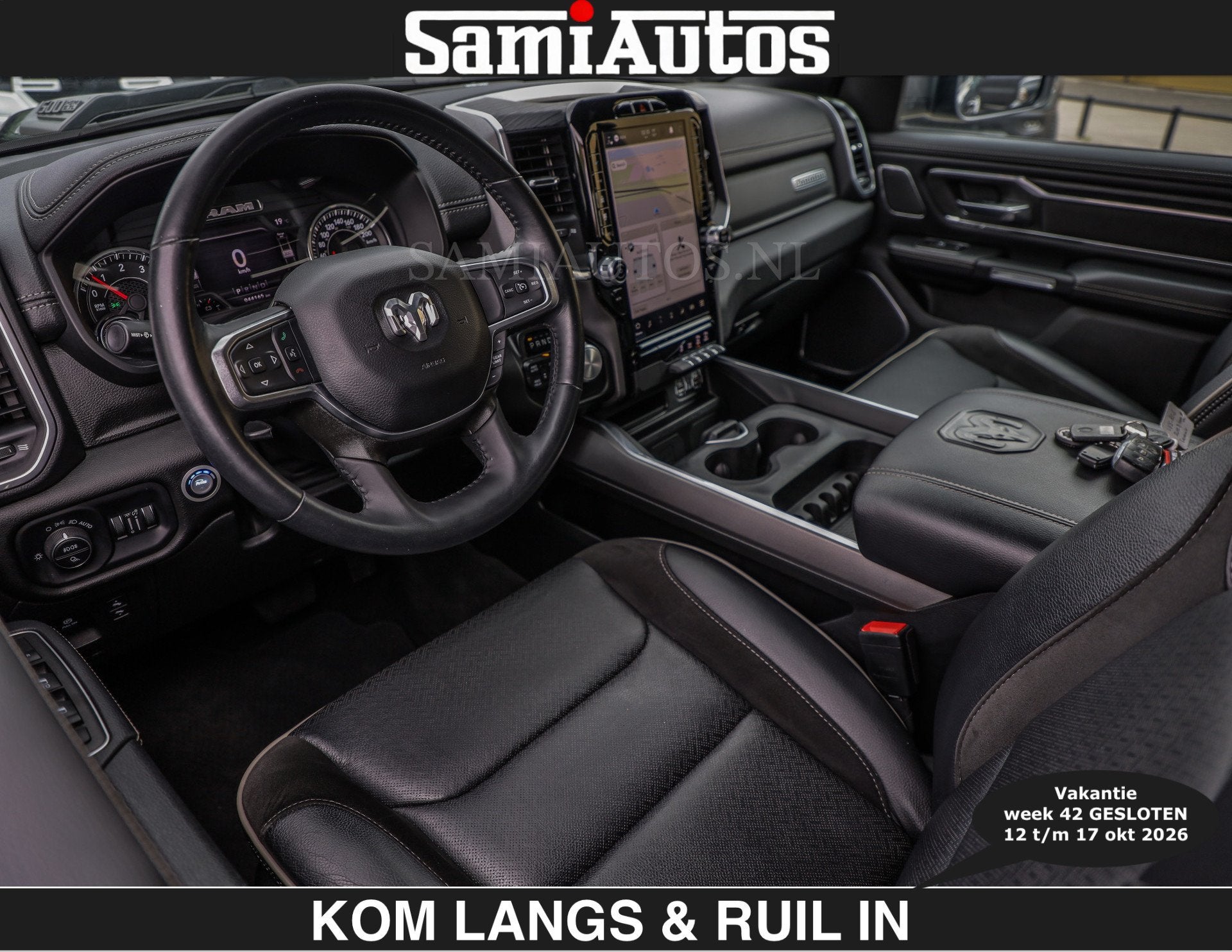 Dodge Ram BLACK OPS | 5.7 V8 HEMI | €66950,- excl | WIDEBO, Auto's, Automaat, Dealer onderhouden, Gebruikt, 5654 cc