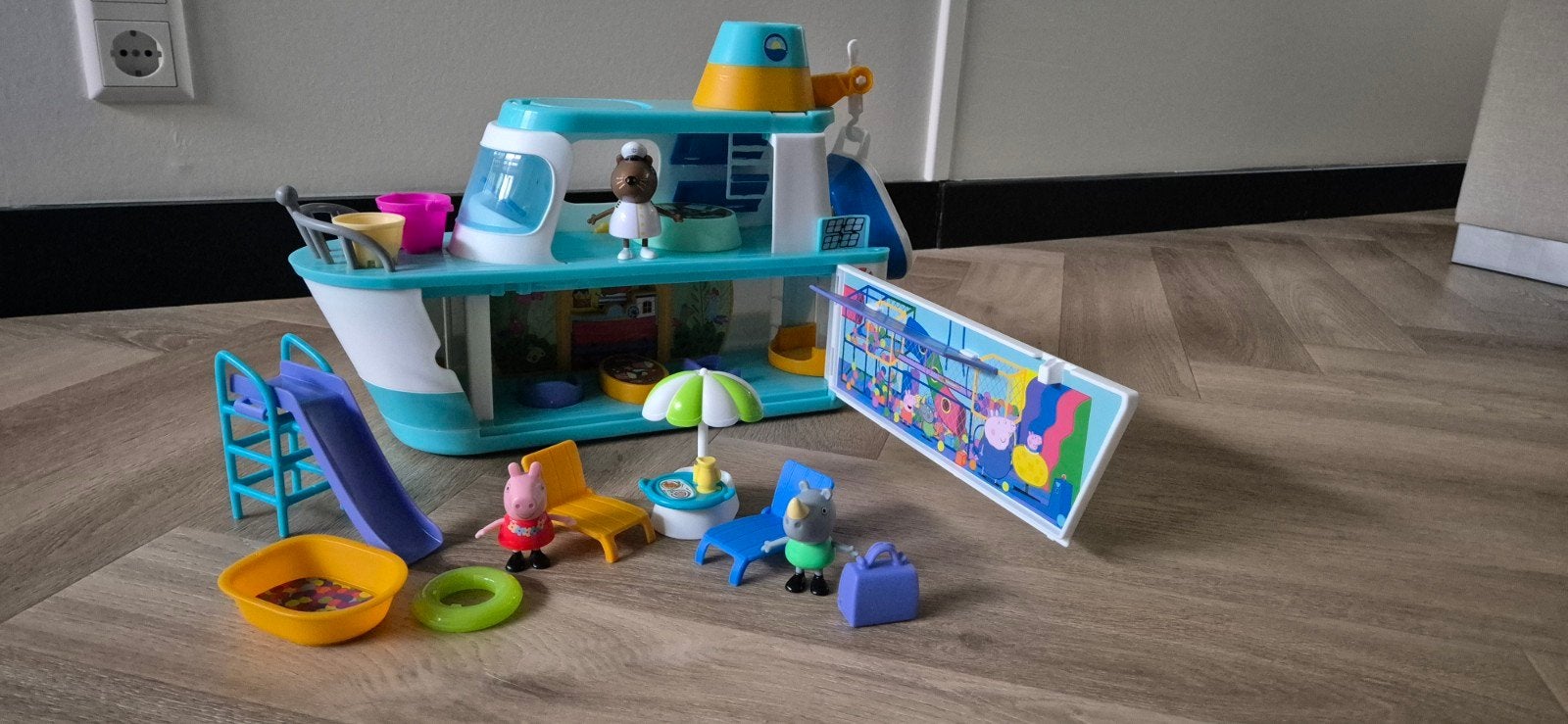 Peppa Pig Peppa's Cruiseschip Speelset, Ophalen of Verzenden, Gebruikt, Jongen of Meisje
