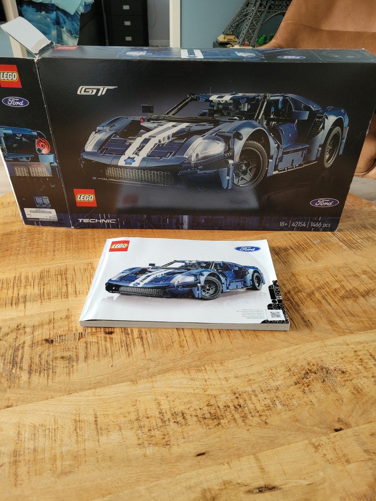 LEGO Technic Ford GT 42154 met verlichting, Ophalen, Zo goed als nieuw, Overige merken