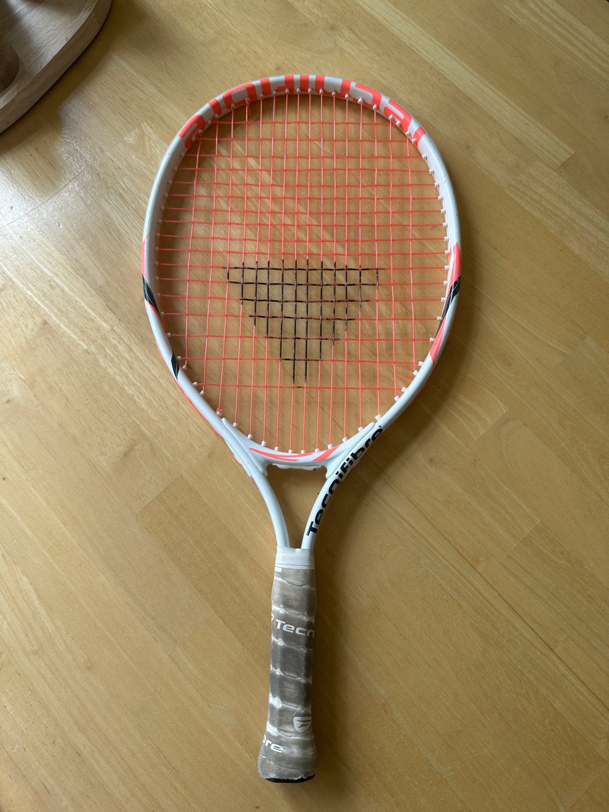 Tecnifibre Tennisracket - Wit/Oranje - Gripmaat 3, Sport en Fitness, Overige merken, Gebruikt, Ophalen of Verzenden, Racket