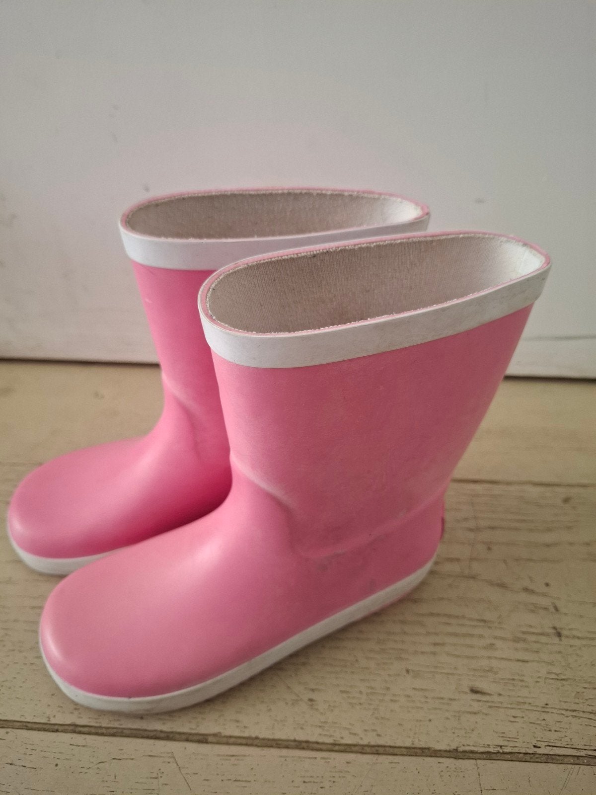 Roze regenlaarzen maat 31, Ophalen, Gebruikt, Meisje, Laarzen