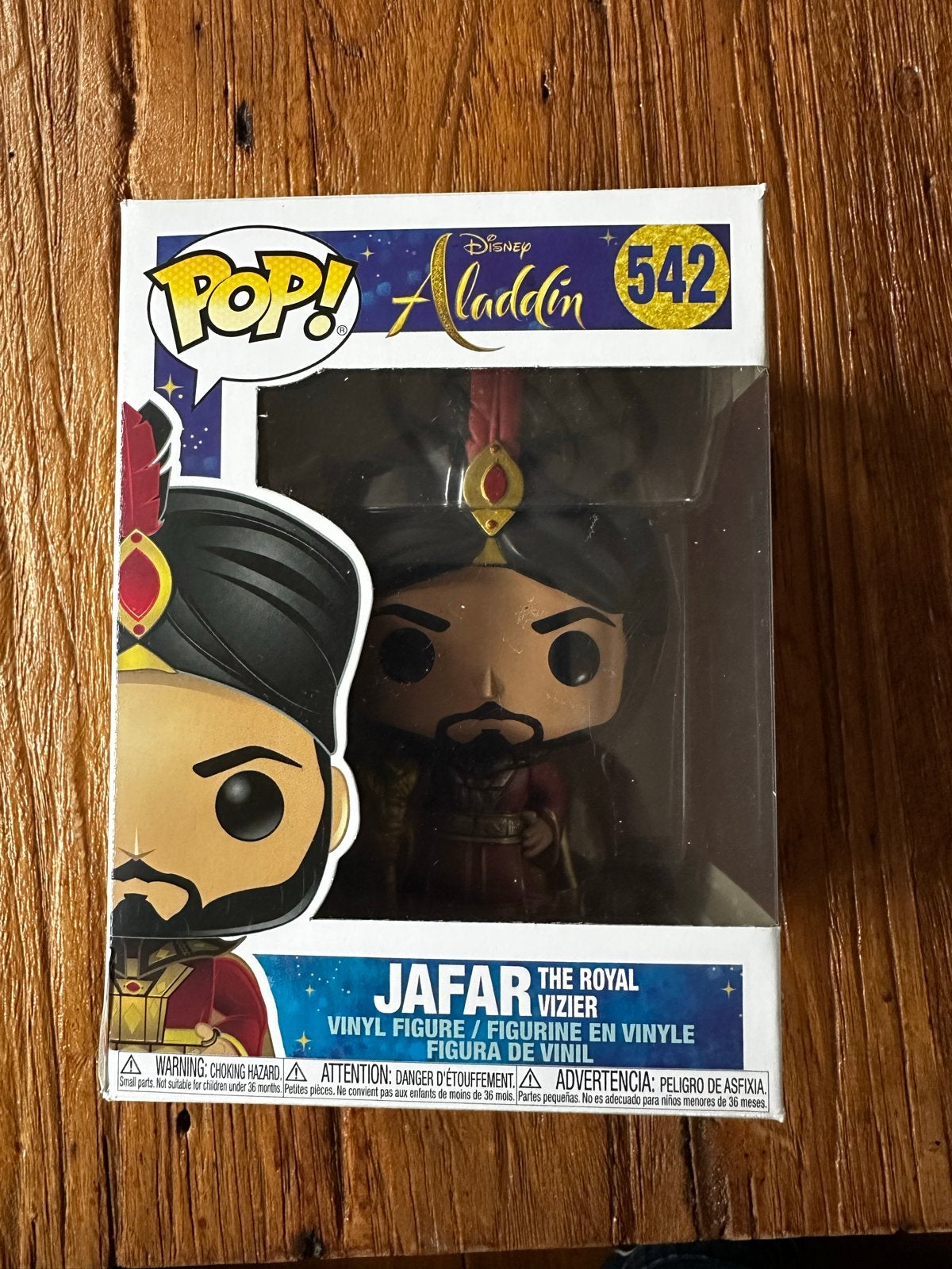 Funko Pop! Disney Aladdin Jafar The Royal Vizier #542, Ophalen of Verzenden, Nieuw
