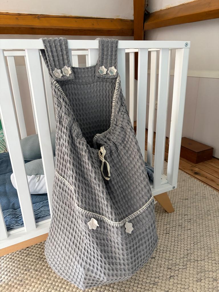 Koeka Boxzak Wafel Amsterdam Steel Grey, Kinderen en Baby's, Boxen, Ophalen, Gebruikt