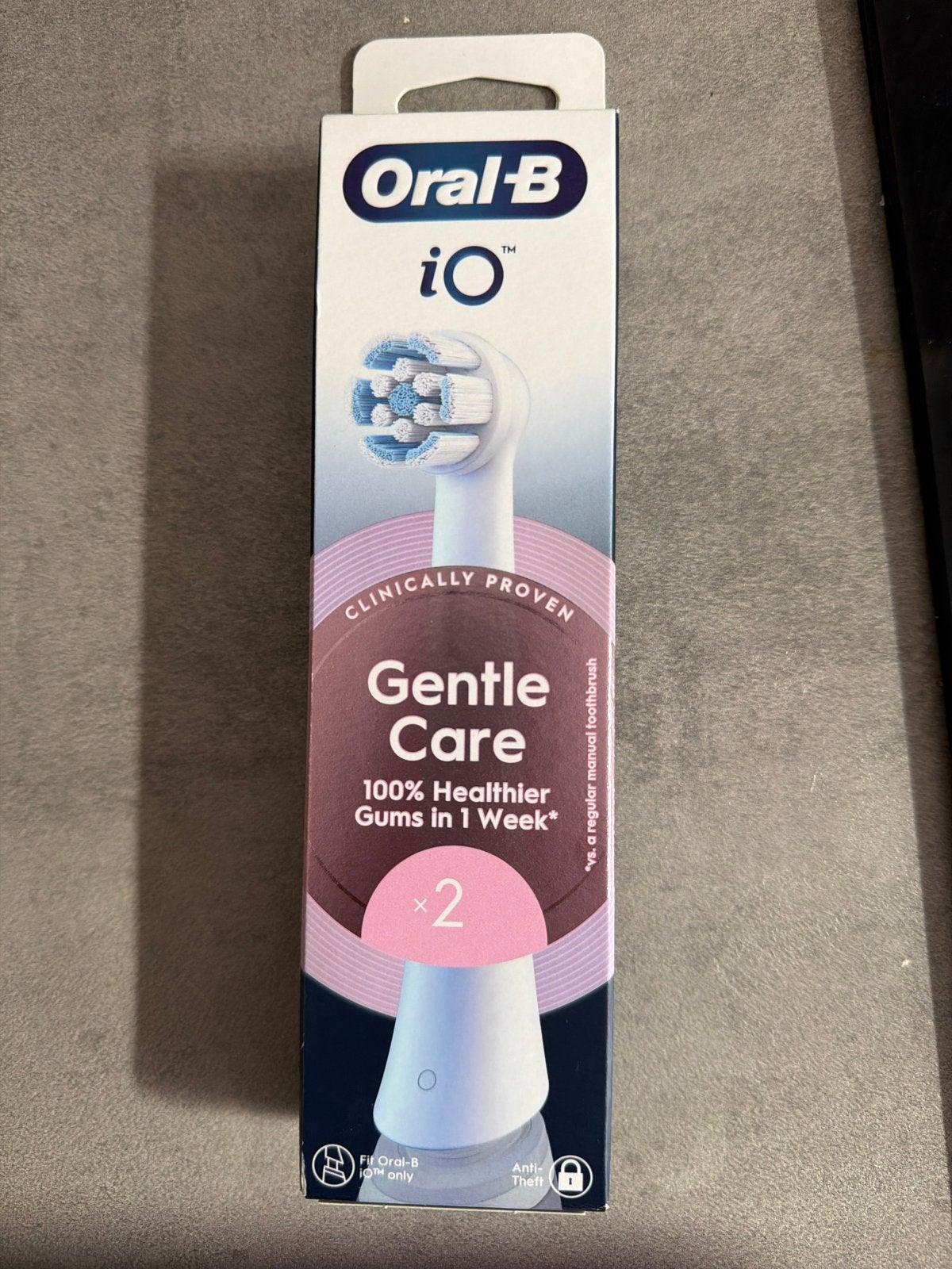 Oral-B iO Gentle Care Opzetborstels - 2 stuks, Ophalen of Verzenden, Nieuw, Mondverzorging