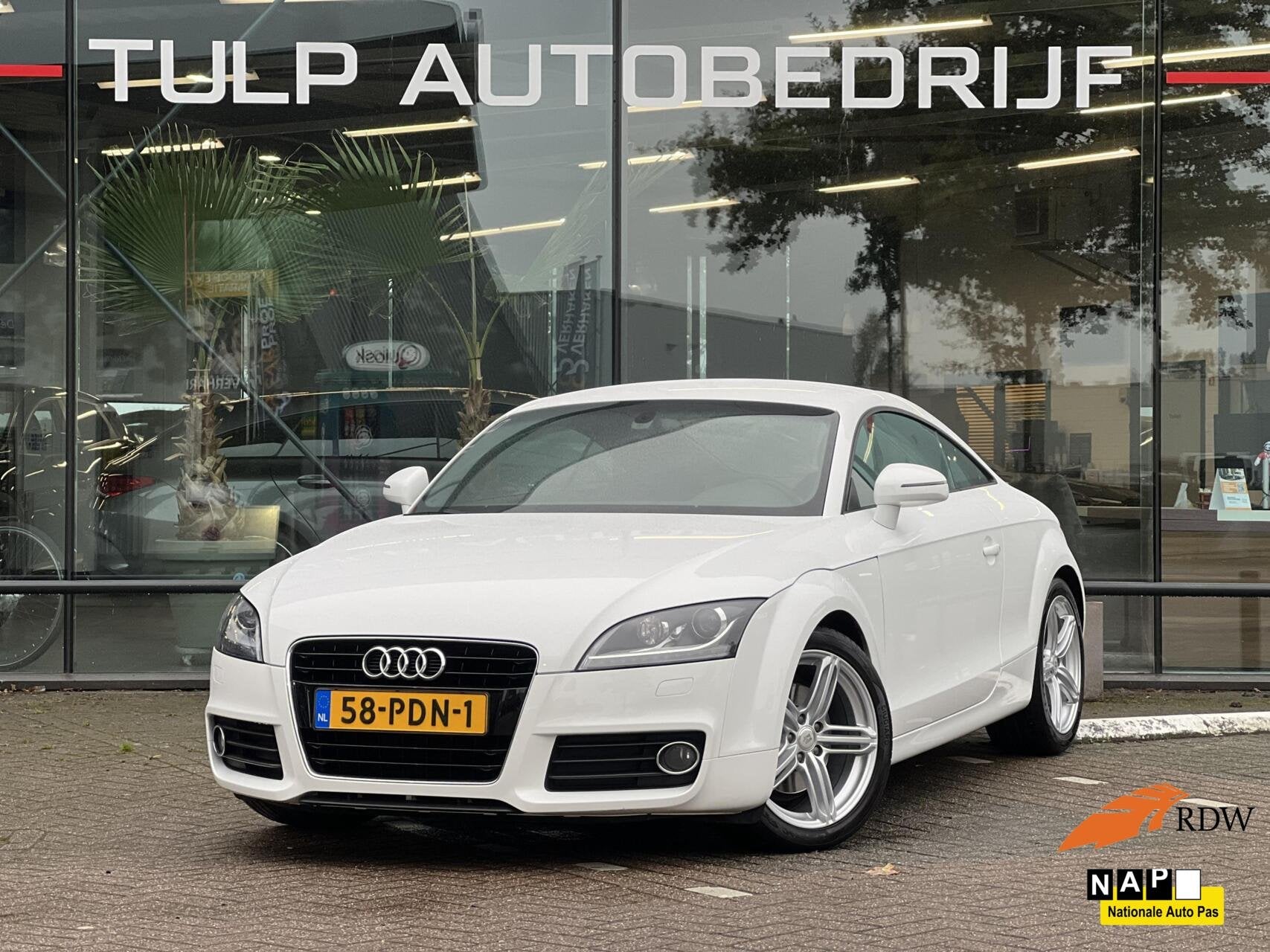 Audi TT 1.8 TFSI 6 Handgesch. Uitzonderlijk mooi! NLauto NAP, Auto's, Voorwielaandrijving, Euro 5, Gebruikt, Zwart