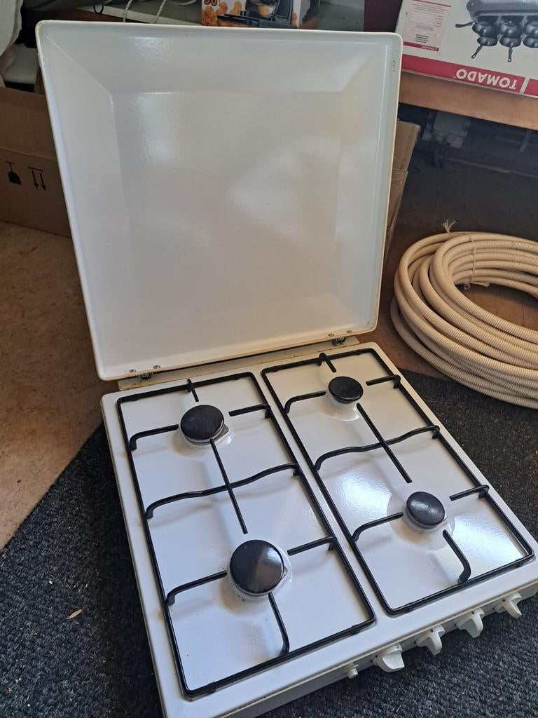 Pelgrim Perfection Kookplaat - Elektrisch (53x53 cm), Witgoed en Apparatuur, Kookplaten, Ophalen, Gebruikt, 4 kookzones, Inbouw