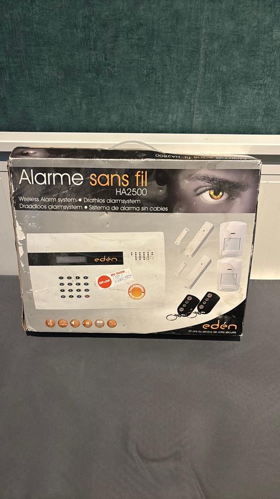 Draadloos alarmsysteem edèn, Beweging, Nieuw, Ophalen of Verzenden, Compleet systeem