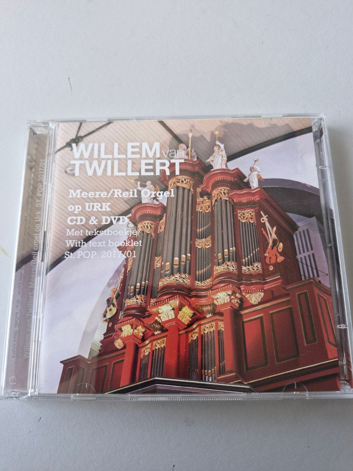 Orgel Cd en Dvd Willem van Twillert -Meere/Reil Orgel op Urk, Ophalen of Verzenden, Zo goed als nieuw, Album, Inclusief boekje