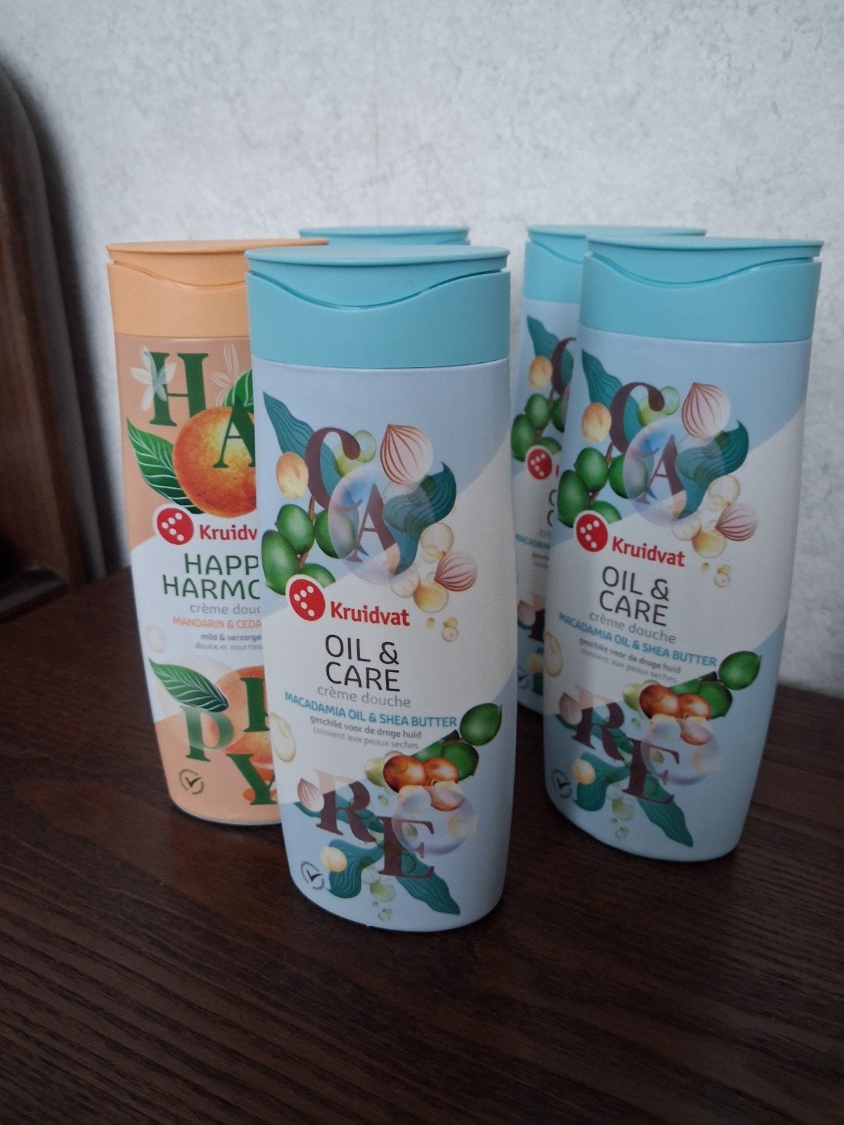 Douche schuim 5 stuks, Ophalen, Nieuw, Bad & Douche
