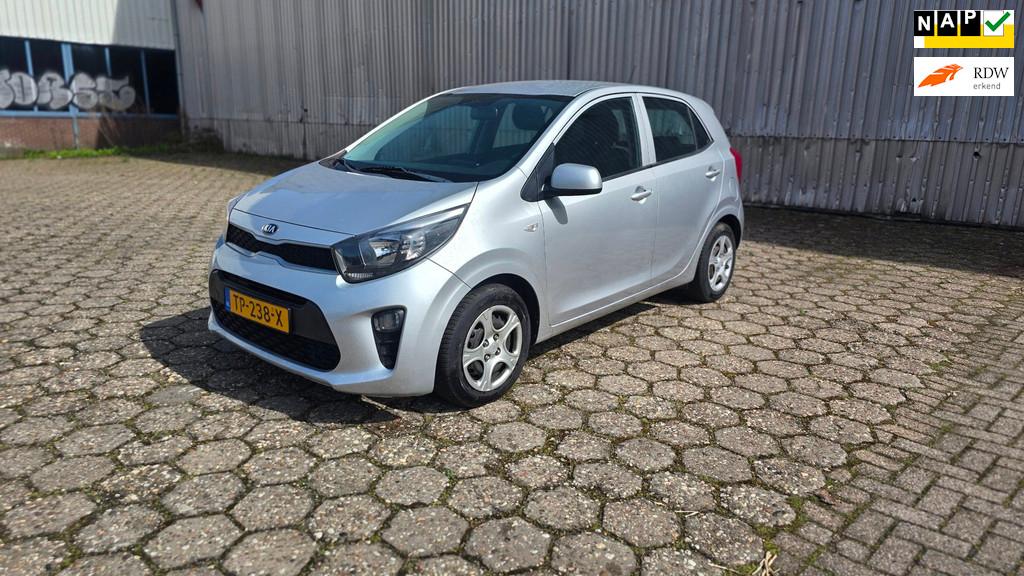 Kia Picanto 1.0 CVVT EconomyPlusLine, Auto's, Kia, Voorwielaandrijving, Stof, Gebruikt, 4 stoelen